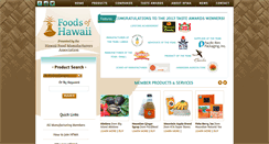 Desktop Screenshot of foodsofhawaii.com